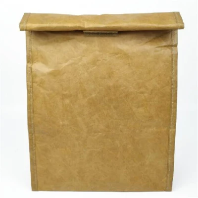 Wiederverwendbare Lunch-Tasche aus Tyvek, wiederverwendbar, zum Mittagessen, Einkaufen, Kraftpapier